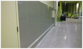 Stainless steel flooring construction method